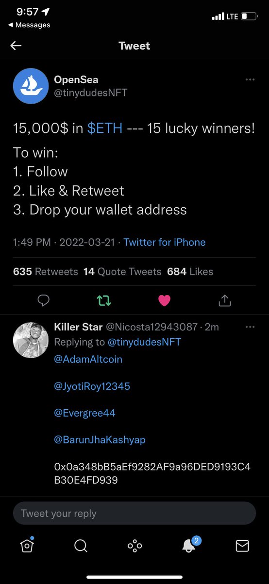 Jaykey17850908's tweet photo. @tinydudesNFT @VentureHunters @r1udeboii 
Thank you for this opportunity love 🙏🏾.       0x4CDed5d6cfe405cdd95cb0B84fC275da4BaDfa2A https://t.co/cXsGjd7K65