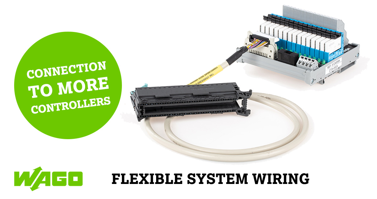 WAGOSingapore's tweet image. The expansion of #WAGO&apos;s #PLC #InterfaceModules &amp;amp; #SystemCables allows even more PLCs to be supported, including Siemens S7-400, GE Fanuc 90-30 &amp;amp; RX3i, Schneider Twido, Modicon M2xx, TSX37, TSX57, M340 &amp;amp; Quantum, Rockwell CompactLogix, etc. ow.ly/Gx3B50IoPJ0
#SystemWiring
