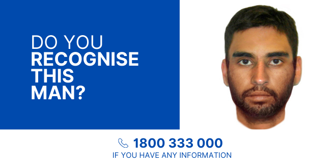 ACTPolicing's tweet photo. ACT Policing is seeking to identify the man depicted in this face-fit image. About 2:15am on Saturday 12 March a woman was assaulted by a man unknown to her while walking in Watson. More: https://t.co/kqKq17dV7c https://t.co/aiQZoHLurT