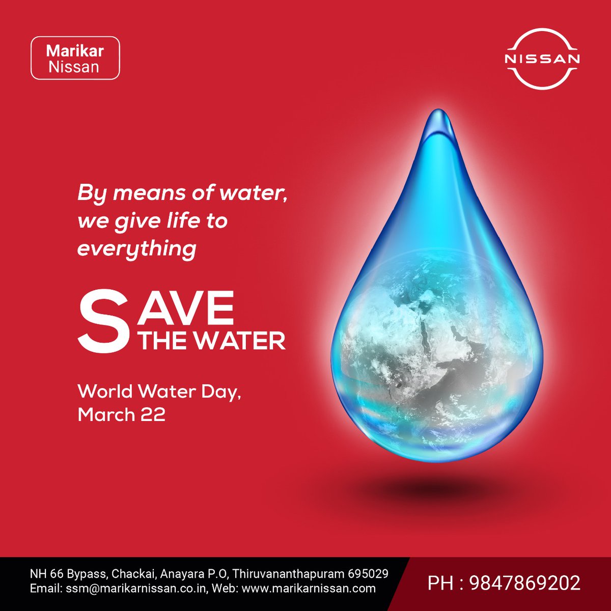 Conservation is key to preserving our most valuable resource. Let’s come together to save water.

#worldwaterday #water #leavingnoonebehind #wwdphc #all #climatechange #waterday