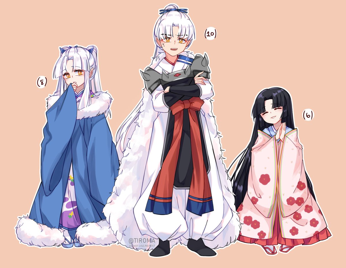 TiromaArt's tweet photo. Kids♥ Finally had the time to finish this one~
#犬夜叉 #Inuyasha #InuNoTaisho #Izayoi #InuNoKami https://t.co/xOqIOOvrLn