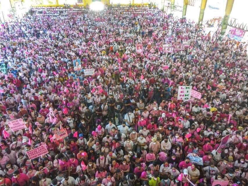 dalisaynapressy's tweet photo. AWAN TI SOLID NORTH! 

#NuevaEcijaIsPink 
#MasagangANEhan 
#WeRICEforLeniKiko https://t.co/MpvF5wRxkq