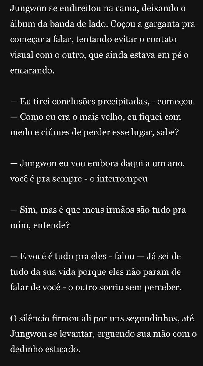 ghzstwriter's tweet photo. 64. continuação — narrador pov https://t.co/FUgQC6bmkD