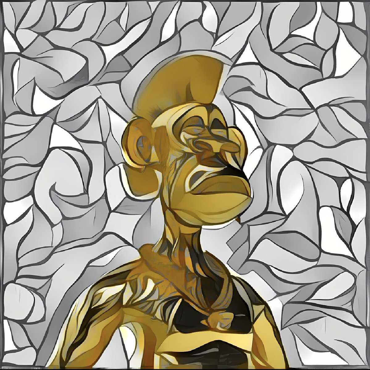 The first 2 (of 5) gold ABC HAPEs were revealed last night. Which version do you prefer? What other Ape Blocks Curated styles do you think will be available? Public minting is open at apeblockscurated.com only 90 remain. discord.gf/abcapes #nfts