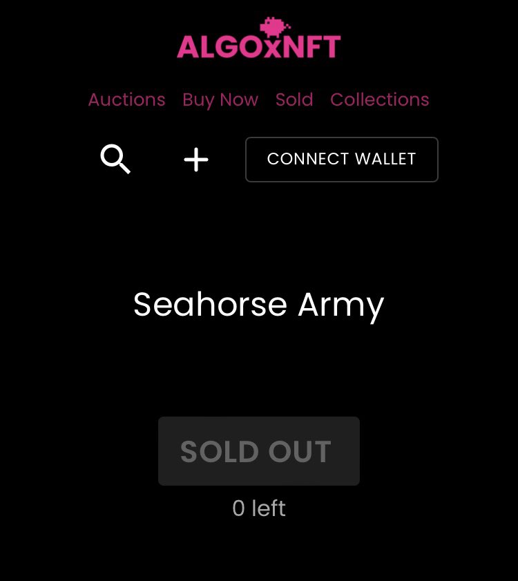 #algofam gonna be working on more pieces for our next shuffle. 🤩

Super geeked the first mini  one sold out! 🥳
#ALGONFTs
