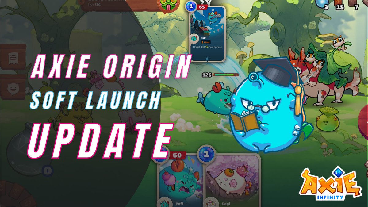 kookoocryptotv's tweet photo. GM ⛅️

Uploaded my @AxieInfinity  Origin Soft Launch Update

As usual, I answered the most common questions from the community. I hope it helps!

You can watch the summary here: 👇https://t.co/GDmnU5iZw7 https://t.co/CX85jgS9fT