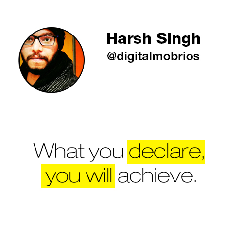 nftsanatan's tweet photo. What you declare,
You will achieve.

#achieve #achievement #success #ThoughtOfTheDay #techmobrios #harshsingh #harsh https://t.co/ejATA3qouY