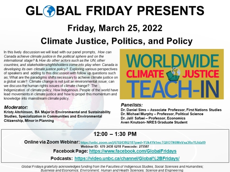 Environmental & Sustainability Studies @ UNBC tweet media