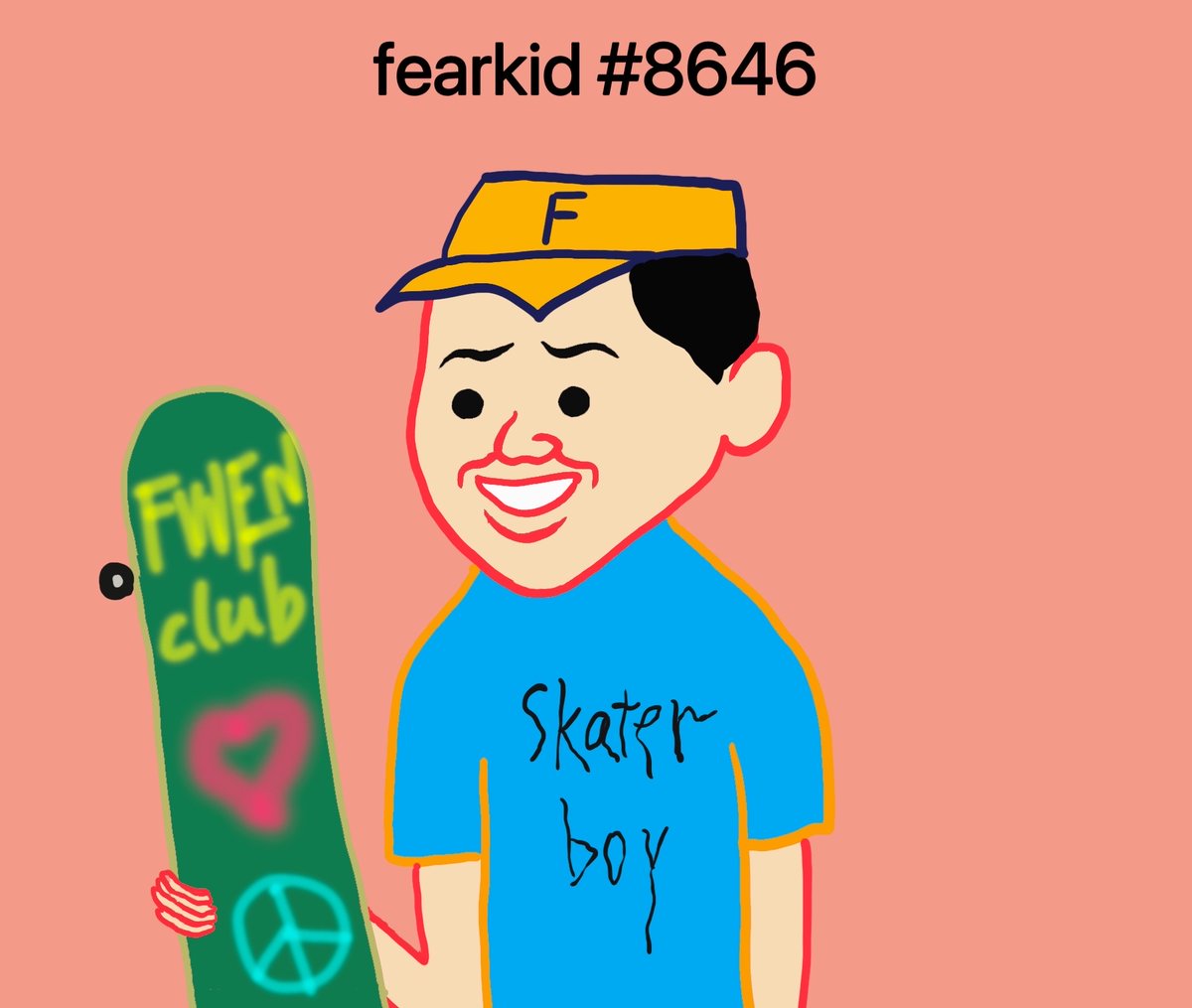 Fearkid8646's tweet photo. Hello, this is my 14th Illustration “Staker boy”. I hope I can get the white list!🤲😁
Discord ID: fearkid #8646 @fwenclub @sirjoancornella #joancoloringWL https://t.co/X5hI2bOsYf