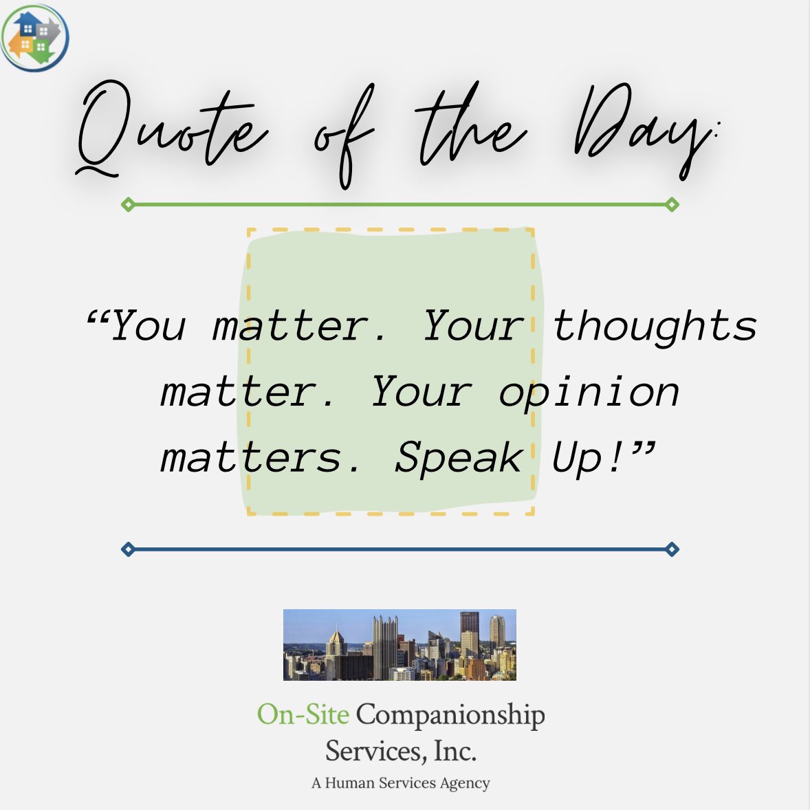 Quote of the Day
•

#pittsburgh #pittsburghmentalhealth #pahealth #mentalhealthawareness #mentalillness #inspirationalquotes #explorepage #explore #pittsburghbusiness #mentalhealthawareness #mentalhealth #healthcare #healthcareadministration #pittsburghjobs #pittsburgh