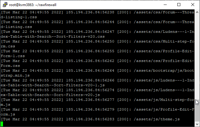 RawNetworks's tweet image. Ich arbeite gerade aus #JustForFun an einem kleinen #Firewall Interface das über der Console gestartet werden kann. Über z.B Port 9015 kann ich das #Webinterface erreichen und dort #Regeln eintragen die direkt auf den Server eingetragen werden. #HomeServer #StaticIP #Routing