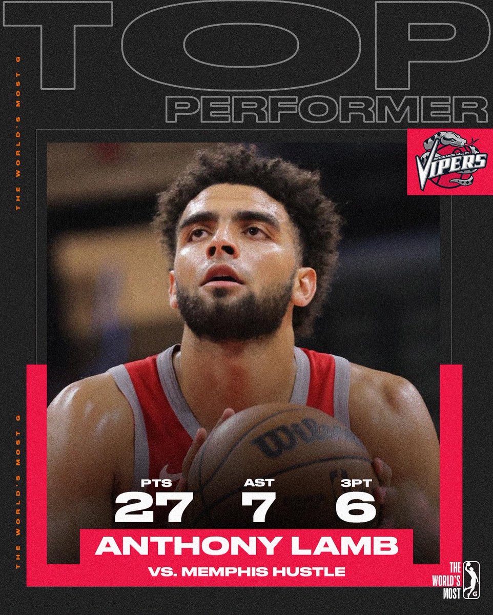 nbagleague's tweet photo. Big performances ran rampant in the G tonight. Here are 4️⃣ more guys that really balled out! 🔥 #TheWorldsMostG https://t.co/l2j9HqRdKr