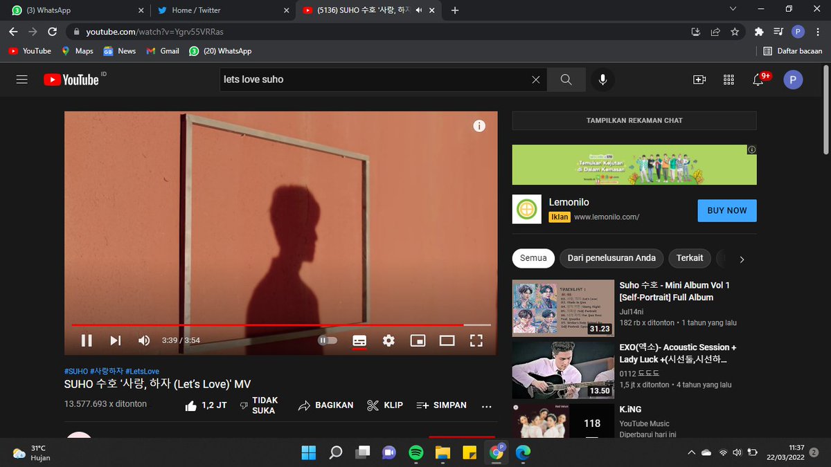 941ZKDLIN's tweet photo. Streaming Party Let's Love - Suho
๐๏ธ : https://t.co/jTKsvDLbS0
#StreamingPartyLetsLove
#SUHO #Self_Potrait
@be_arrr @eriaraa @_Bunnycitizen @junmyeonku @juncottonxx https://t.co/XoF4qqUeh8