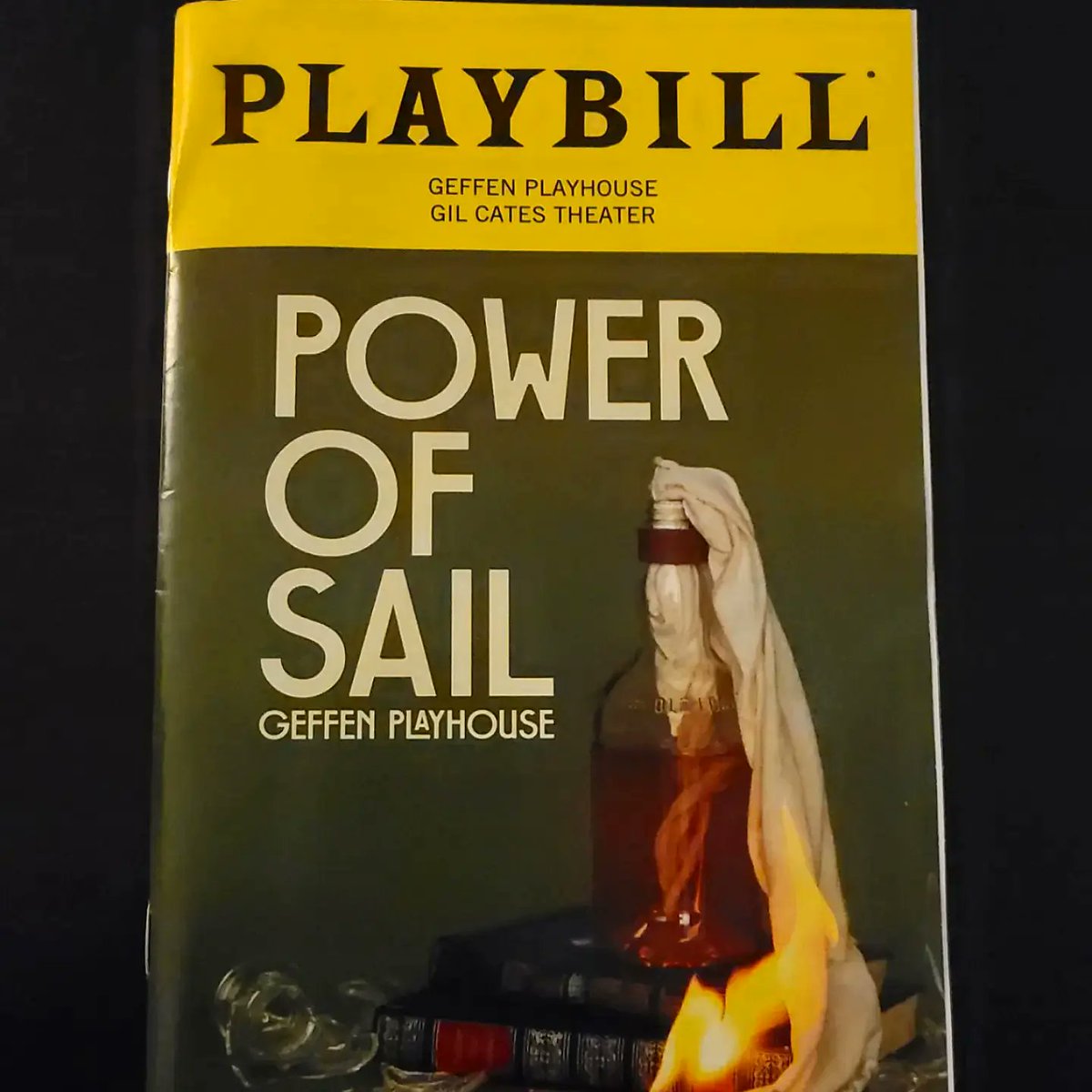 Grateful to have seen 'Power of Sail' Relevant, powerful and entertaining. Incredible cast, including @BryanCranston @BrandonOScott @AmyBrenneman Playwright @paulgrellong and Director Weyni Mengesha. Go see it if you have the chance! #powerofsail #play #theater @GeffenPlayhouse