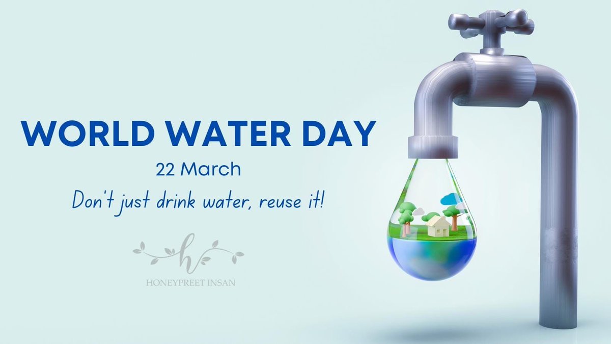 global_geco's tweet photo. World Water Day is celebrated globally on 22nd March every year. The day aims to highlight the importance of freshwater. It is used to advocate for the sustainable management of freshwater resources. #worldwaterday https://t.co/IpqOVvwVPV