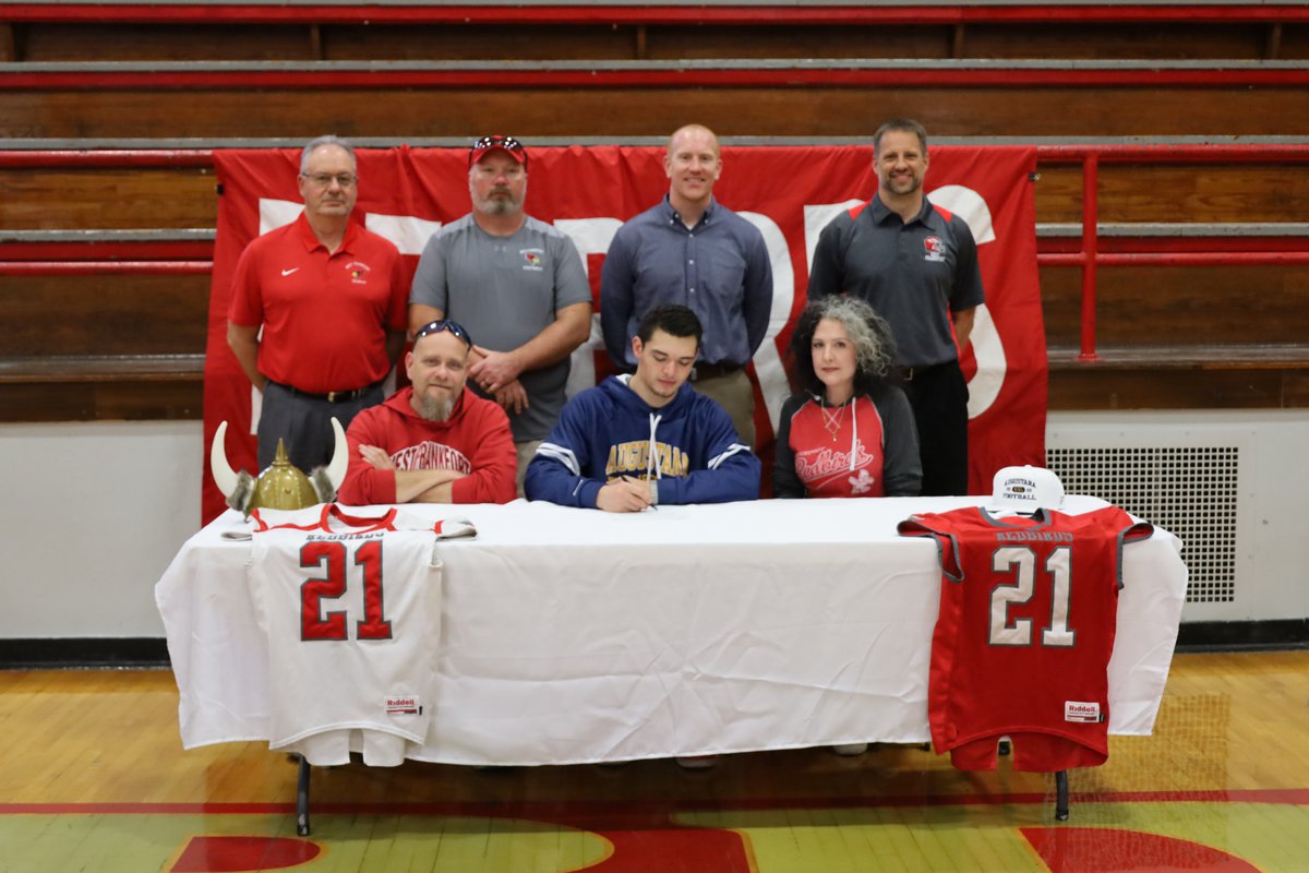 Signing Day!!! Augustana College Vikings Football 2026! 🏈🏈 #THEAUGIEWAY #WFRedbirds <a href="/Coach19Bell/">Stephen Bell</a> <a href="/AugieILfootball/">Augustana Football</a> <a href="/augieathletics/">Augustana Vikings</a>
 <a href="/CoachBigPete/">Peter "Coach Big Pete" Leinweber</a> <a href="/DeepDishFB/">DEEP DISH FOOTBALL</a> <a href="/PrepRedzoneIL/">Prep Redzone Illinois</a> @FCHSRedbirds