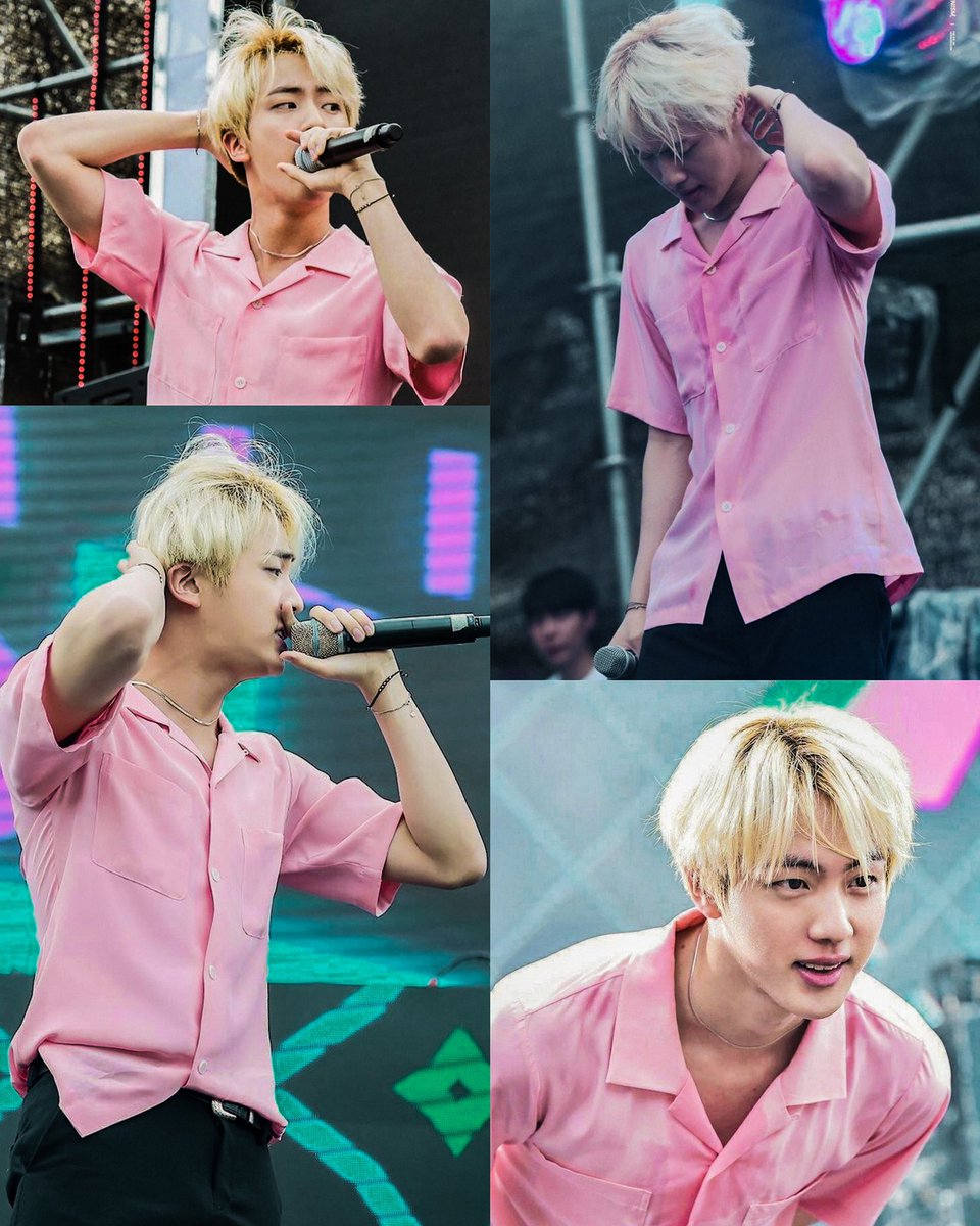 jinniesarchives's tweet photo. blonde #JIN 📸 https://t.co/n0hVi1zebc