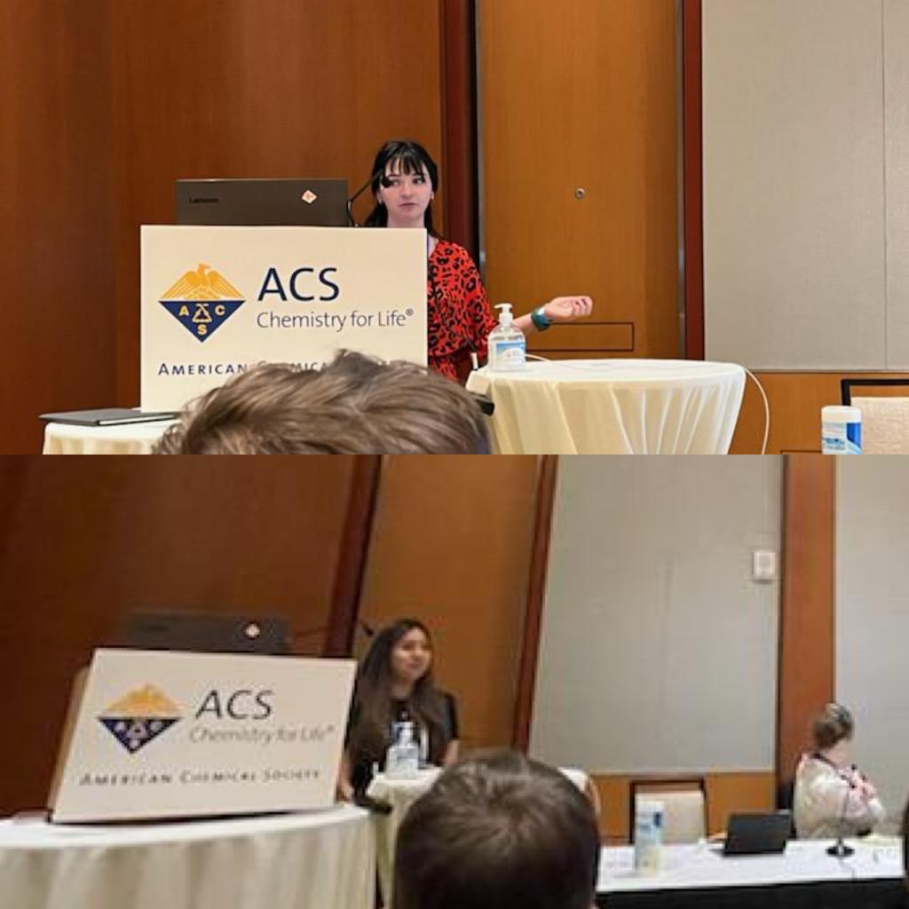 Great talks today by <a href="/janne_quiambao/">Jasmine Anne</a> and Casey Miller at the Micro and Nanoplastics in the Environment Symposia of the <a href="/ACS_envr/">ACS Division of Environmental Chemistry</a> at #ACSSpring2022 <a href="/ElianeElHayek/">Eliane El Hayek</a> <a href="/JoseM_Cerrato/">Jose M. Cerrato</a>
