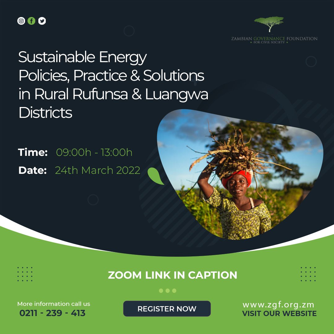 ZGF on Twitter: "3/3 Register in advance for this meeting:  https://t.co/YrQFHAnz3i After registering, you will receive a confirmation  email containing information about joining the meeting. @NjavwaSimukoko  Communications Specialist Zambian Governance ...