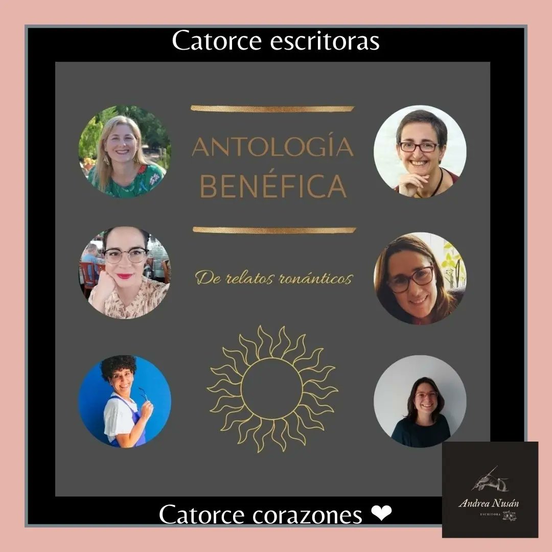 AndreaNusan's tweet photo. ¿Sabes lo que ocurre cuando se juntan catorce corazones y laten a la vez? Que suceden cosas maravillosas. 
Hoy toca presentarte al "Dream Team", a las catorce mujeres valientes y solidarias que nos hemos unido para escribir sobre el amor y regalar esperanza. (Más en IG)
#Martes https://t.co/0TAZ3TXPu7