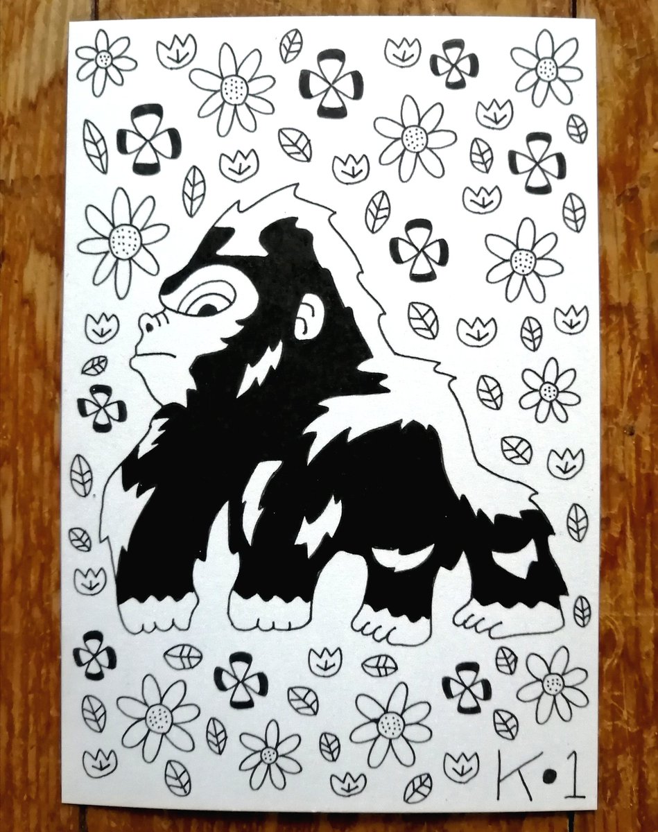 一発描き完成しました✨ 