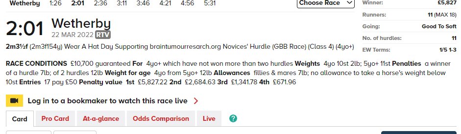 onthemachine's tweet photo. @RacingPost @WetherbyRaces @braintumourrsch 
My mate Andy (58) who died last year of a brain tumour will be turning in his grave at this spelling lol. Ironically Wetherby was his favourite racecourse. https://t.co/Hzh0nEYn8U