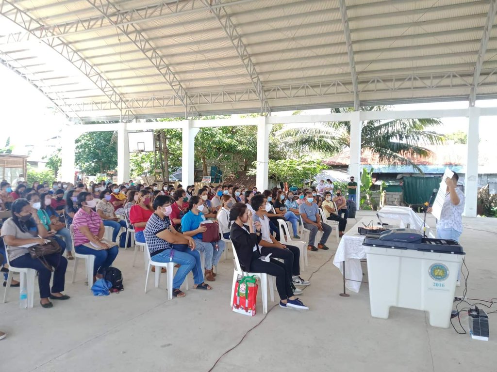OPESAklan's tweet photo. Our biggest Roadshow crowd to date!

Abo guid nga saeamat sa mga taga Nabas, Aklan sa pag attend sa atun nga @COMELEC VCM roadshow! https://t.co/JpG2QHk6vo