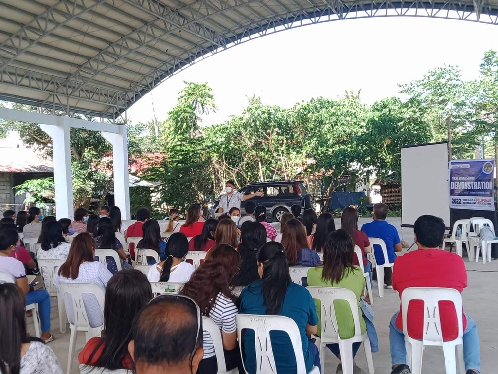 OPESAklan's tweet photo. Our biggest Roadshow crowd to date!

Abo guid nga saeamat sa mga taga Nabas, Aklan sa pag attend sa atun nga @COMELEC VCM roadshow! https://t.co/JpG2QHk6vo
