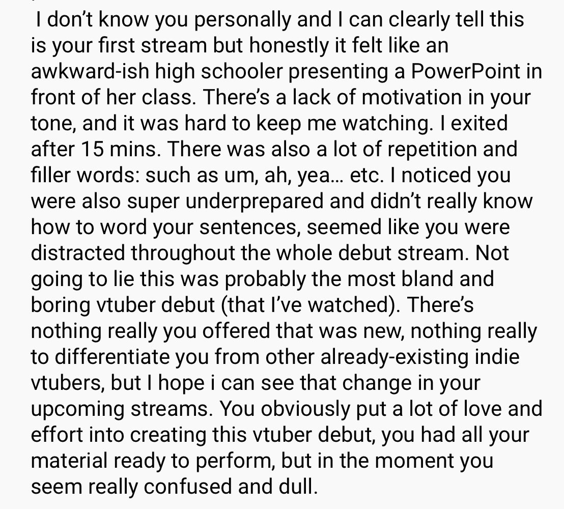 I’m sorry if my debut livestream wasn’t up to your standards 🥹 I don’t speak english well and don’t use it in my everyday life and to make all these things worse, I have a great fear of speaking in public growing up. I did try my best gathering up courage to do this… (1)