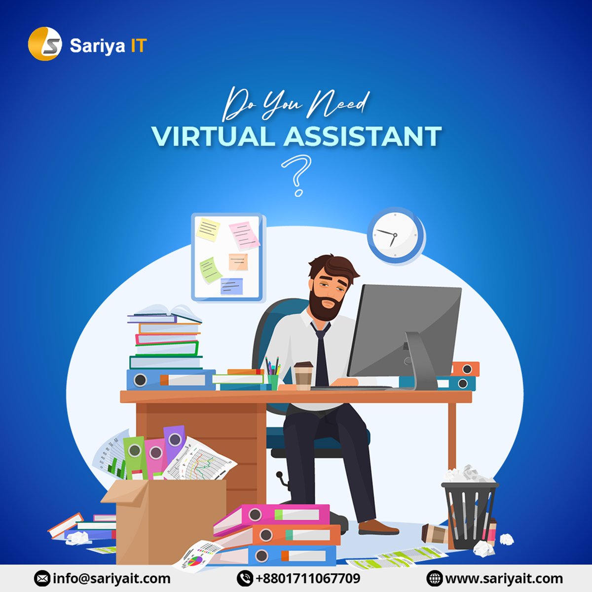 SariyaIt's tweet photo. Being a sole proprietor can be difficult. You will lose concentration, operate beyond your zone of genius, and develop new business ideas if you try to accomplish everything.
#virtualassistantservices #content #copywriting #socialmedia #digitalmarketing #seo #leadcollection https://t.co/Nr3YxJ9PYx