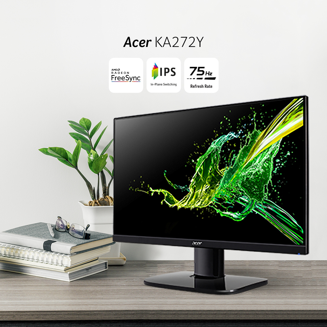 acerID's tweet image. Temukan sensasi menonton yang semakin nyata dan mengagumkan dilayar luas 27" inch dengan  teknologi layar IPS disply di Acer KA272Y.

Beli sekarang melalui Acer Store maupun Acer eStore dan dapatkan penawaran terbaiknya.

#AcerID #AcerMonitor