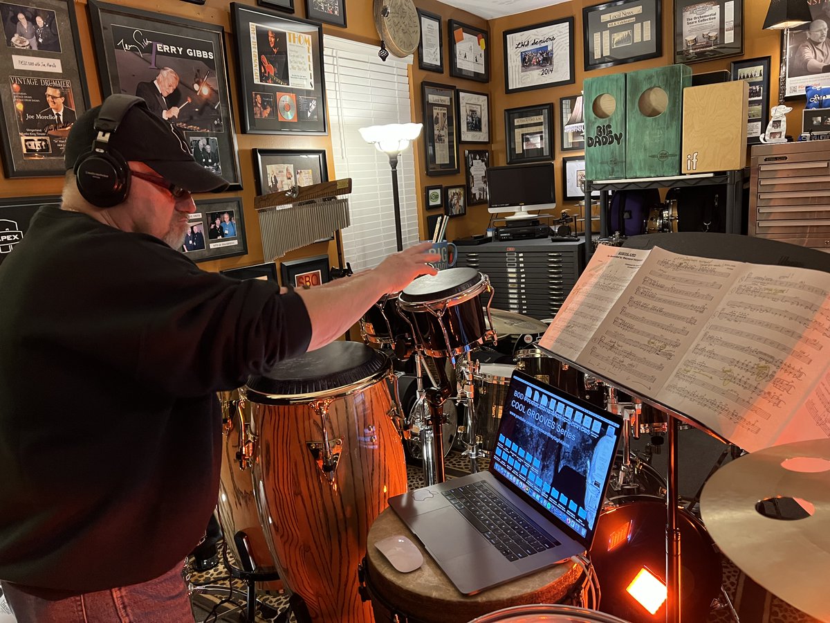 Mr. F video tracking tonight for Vinnie and The Hitmen...living the musician life!  WBMS band members...practice, practice, practice...if you want to do the same!