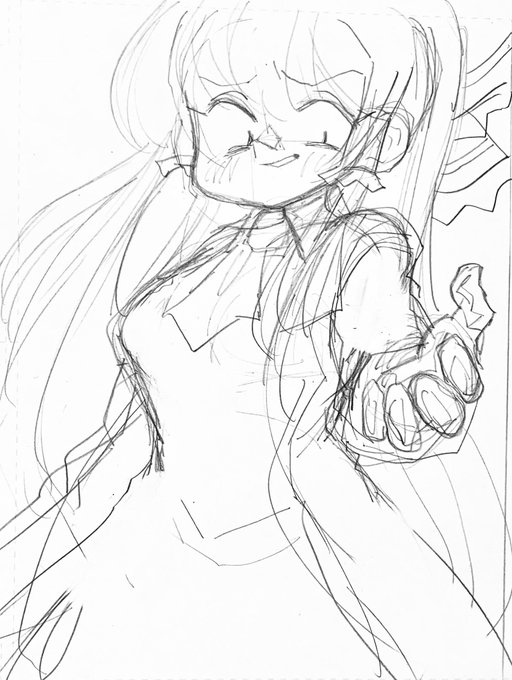 お題snnm姉貴のラフ! 