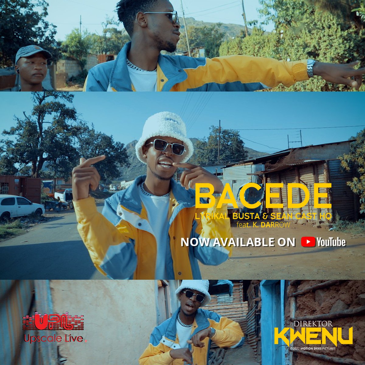 SeanCastHQ's tweet photo. Cela nitsi hooray🍾🍾 #BacedeVisuals by myself and @LyrikalBusta will be on your screens today tune into Dstv Channel 322 at 18:15 CAT @MTVBaseSouth
#BasePutMeOn
#DoubleTap https://t.co/1g5uXJmECQ