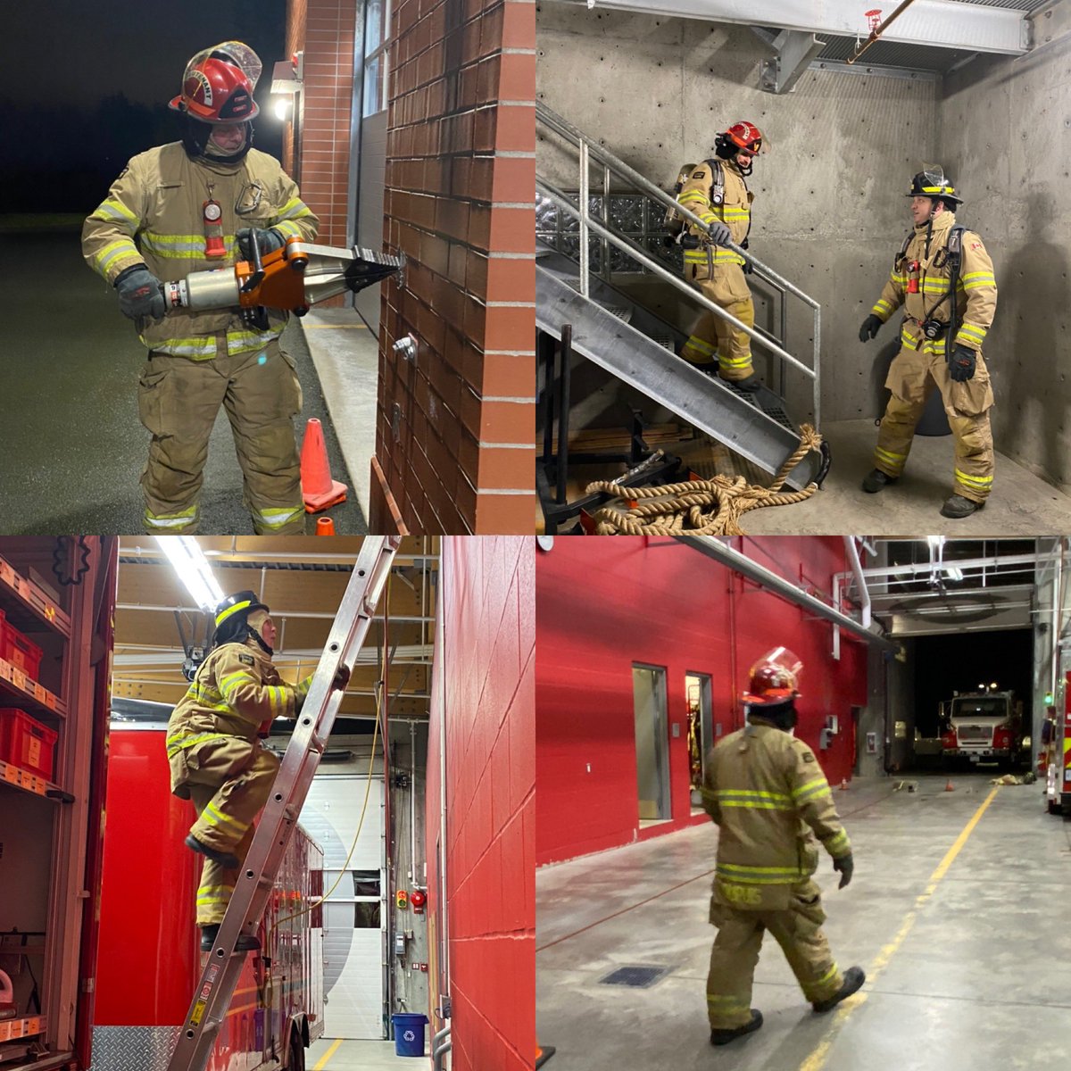 CSaanichFire's tweet photo. @CSaanichFire members were completing their annual fitness training this evening. #csaan #firefitness https://t.co/OnRE8bcoPj