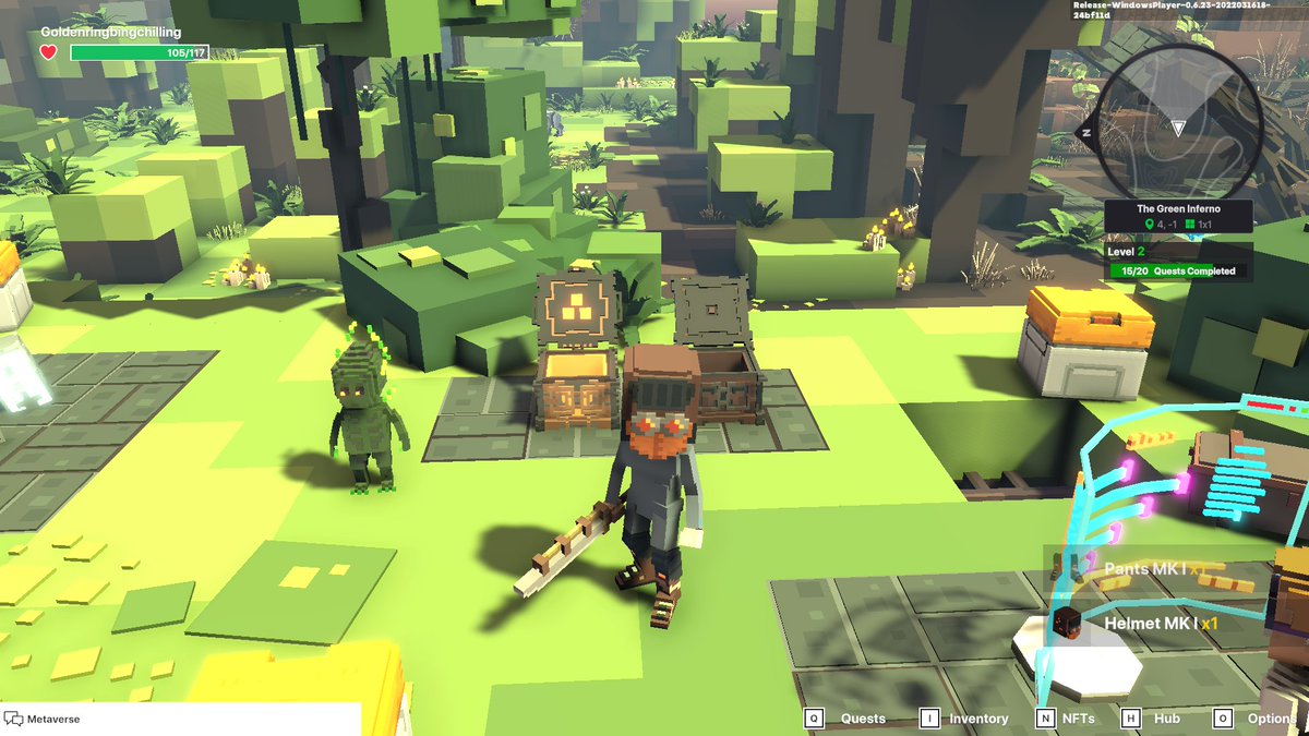 gulazy8's tweet photo. @TheSandboxGame I just participated in the daily #SandboxAlphaS2Contest for a chance to earn up to 1,000 $SAND! Starting March 19 - Gather the equipment. Check out my screenshot below!
👇 #SandboxAlphaS2 https://t.co/HJvKpQ30di