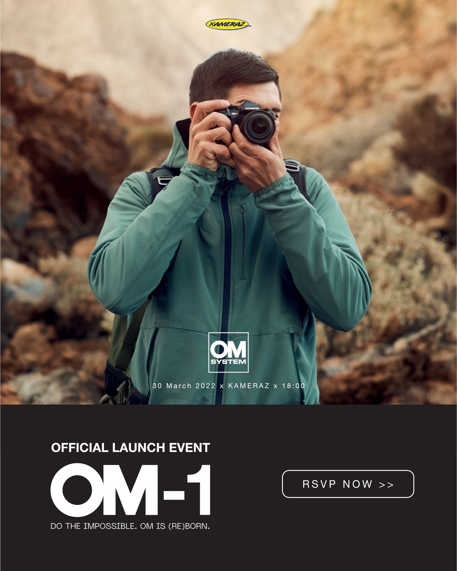 OM SYSTEM OM-1: Do the impossible. OM is (re)born.