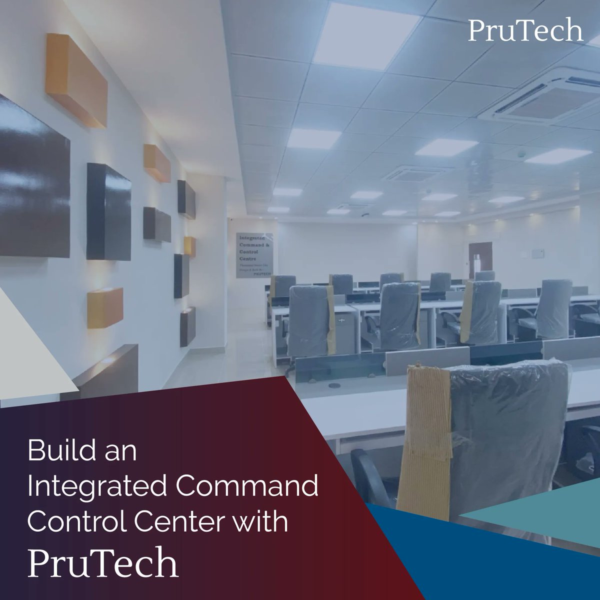 PruTech_India's tweet image. "We consider various attributes when designing and implementing an Integrated Command-and-Control Centre and ensure that the IT setup is operational 24x7.
Contact us to know more about ICCC projects at buff.ly/353B7ih
#PruTechSolutions #ICCC #egovernance #smartcity "