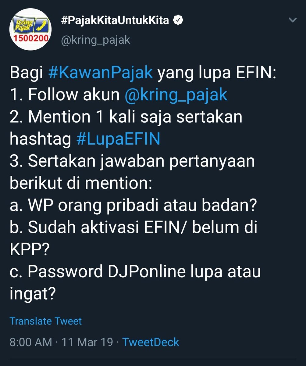 Missd_dee's tweet photo. @erha0920 @DitjenPajakRI Pny twitter kann..nih dicoba https://t.co/msvPX1qypT