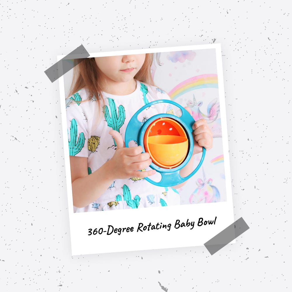 ChildFactory's tweet photo. Featuring an axis stand with a bowl that rotates in all directions, this dining table must-have can help make breakfast, lunch, dinner (or snacktime) entertaining. No flying airplane spoons or monkey faces required!

https://t.co/GnJsgpvBCB https://t.co/whjHWyD420