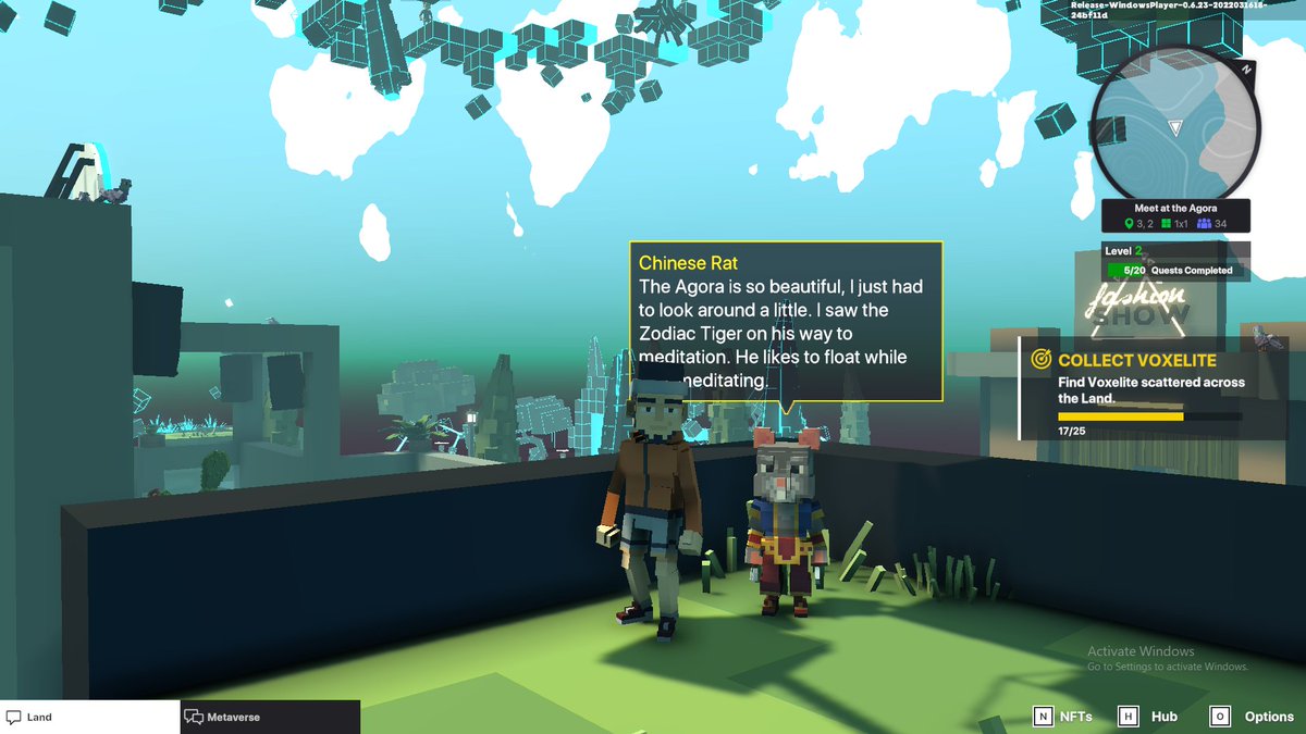 introcs2022's tweet photo. @TheSandboxGame @binance I just participated in the daily #SandboxAlphaS2Contest for a chance to earn up to 1,000 $SAND! Starting March 20 - Show us your favorite Zodiac character. Check out my screenshot below!
👇 #SandboxAlphaS2 https://t.co/3oktBiSaUM