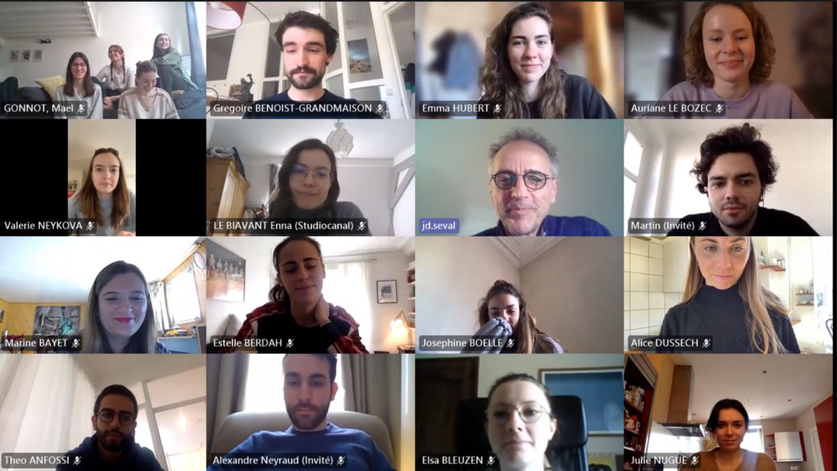 Merci à tou.te.s les étudiant.e.s du <a href="/LeMaster226/">Master226Dauphine</a> Management des télécoms et des médias <a href="/Paris_Dauphine/">Université Paris Dauphine - PSL</a> pour leur #enthousiasme malgrès la distance et pour la richesse de leurs contributions durant ce semestre ! #DigitalChina
Merci à <a href="/hisaac25/">Henri ISAAC</a> <a href="/SLeplatre/">Simon Leplâtre</a> <a href="/blakestonebanks/">Blake Stone-Banks</a> !