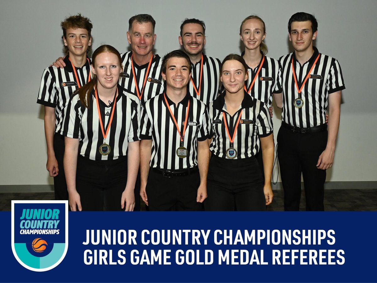 Congratulations to our Ballarat officials who were appointed to grand finals at U16 &amp; U18 Country Championships in Ballarat on the weekend! 👏👏

Fletcher Martin – U18 Boys Division 4 
Josh Jones – U16 Girls Division 3 
Isaac Martin – U16 Girls Division 4

Photos: Basketball Vic
