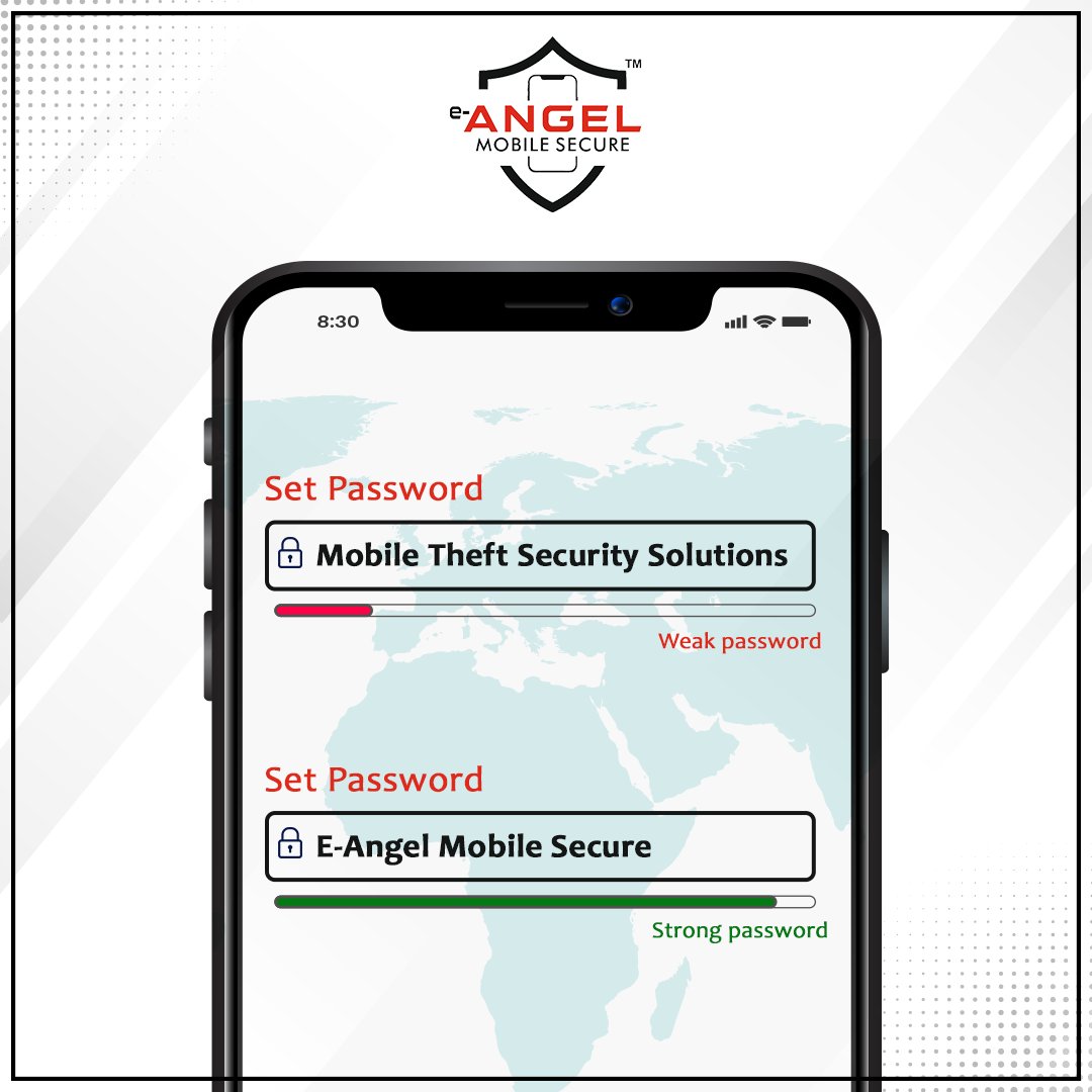 secure_angel's tweet photo. Security matters first!
Through a strong password, no one can break your privacy. 
#eangel #mobilesecure #set #password #security #cybersecurity #datasecurity #privacy #securitysystem #tuesdaymotivations https://t.co/psHrXOZjgy