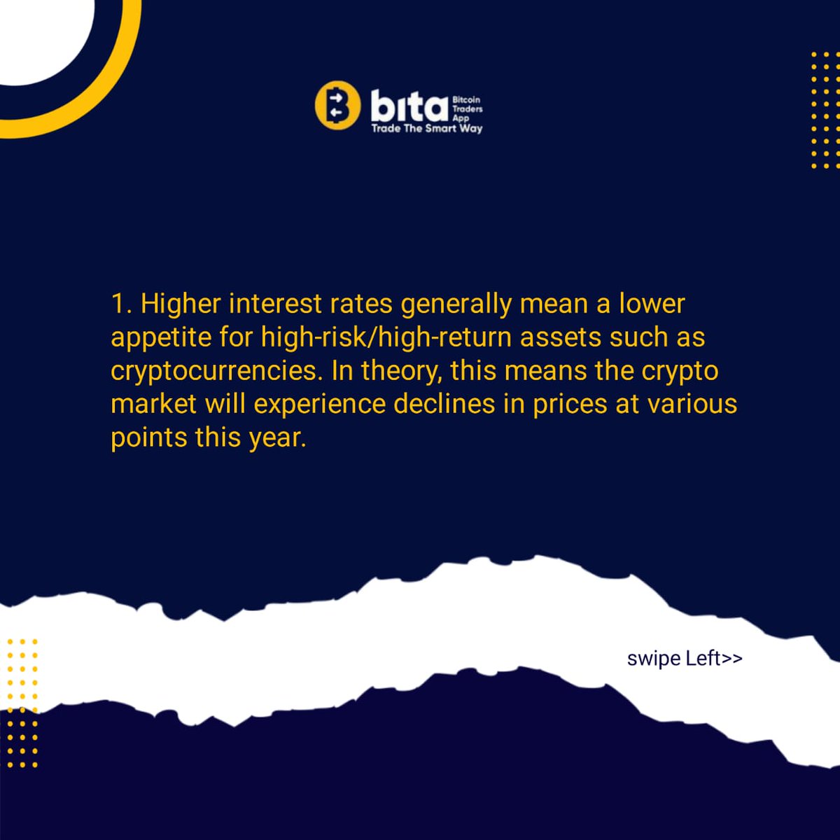 bitasei_academy's tweet photo. How rising interest rates will affect Cryptocurrency...

#Bitcoin #Crypto #tradethesmartway #thebitapp https://t.co/29ogrXkX9n