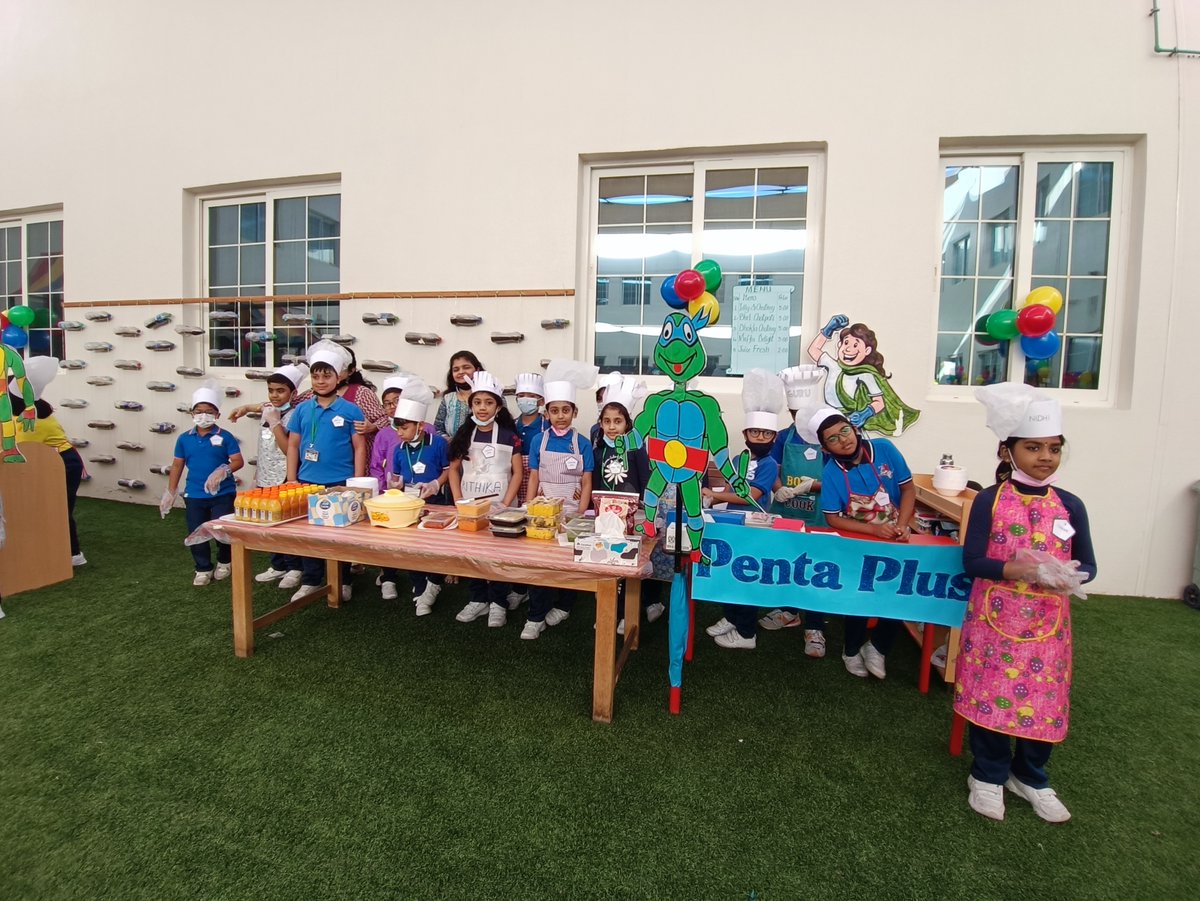 NewDelhiPrivate's tweet photo. When calculations are done right..Math is wonderful and magical! It is, after all, the only place where someone can buy 100 chocolates and no one questions, why! Grade 2 NDIPSITES presented the “Mathsketeers” - a café with a difference
#mathcafe #mathematics #grade2 #ndps https://t.co/gW7aIILyUt