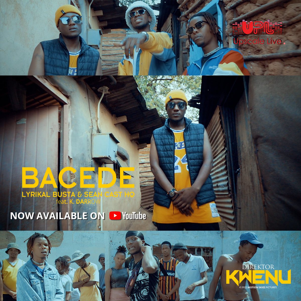 SBU3T's tweet photo. #BacedeVisuals by @LyrikalBusta & @SeanCastHQ will be on screens today, tune into @MTVBaseSouth at 18:15 CAT
#BasePutMeOn #DoubleTap https://t.co/ylPsVHc0Hr