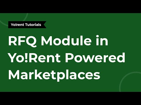 Powerful Request For Quote (#RFQ) Module For Yo!Rent Powered Marketplace

Explore the video for more details: youtu.be/W8Bmq_Nh6gc

#rfqmodule #RequestForQuote #b2bfeatures #B2Bsolutions #B2Bmarketplace