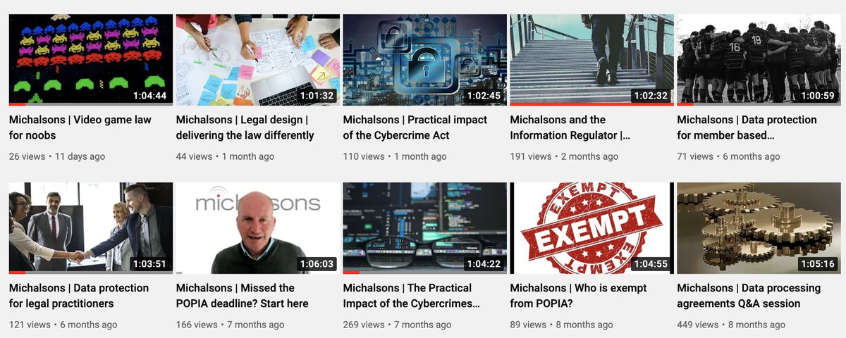 When last have you checked out our YouTube channel? 🤔

We have tons of videos on various focus areas that might interest you that we know you will enjoy. With that being said, don't forget to get that red button that says 'Subscribe' 😉 youtube.com/channel/UCpOpH…