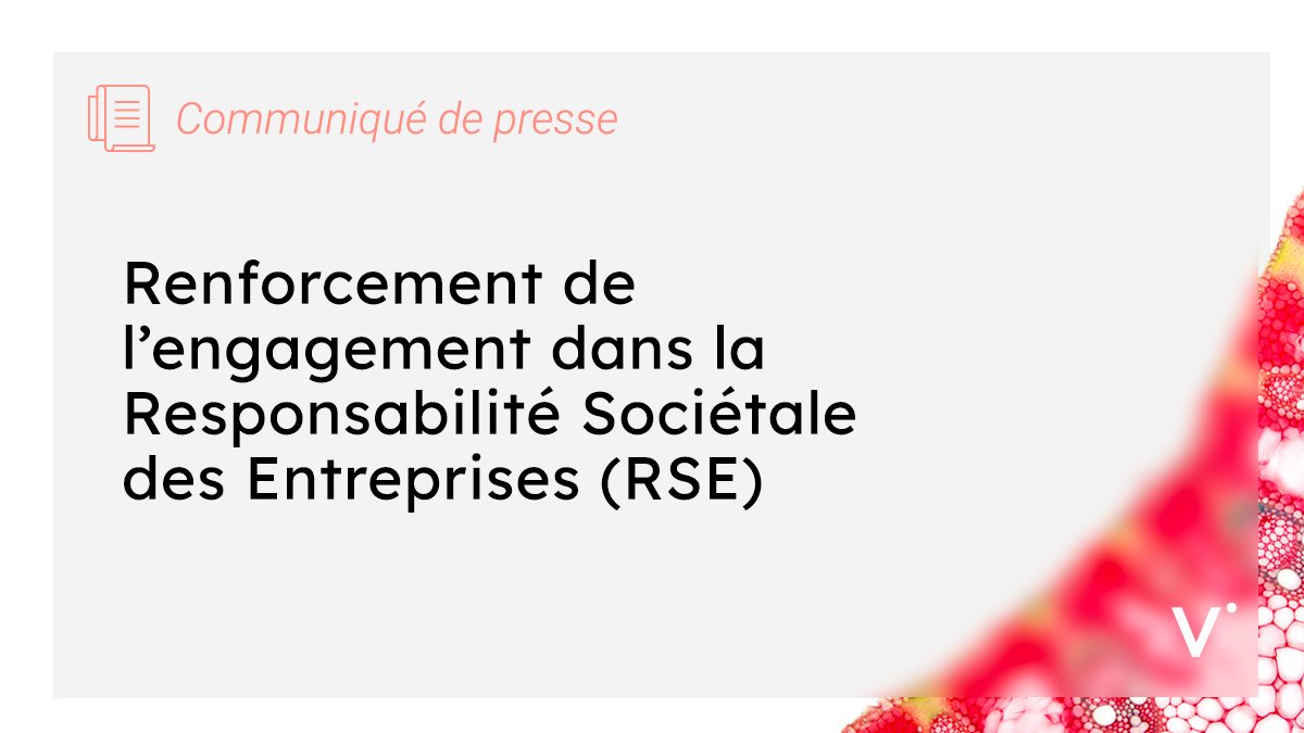Valbiotis's tweet image. Valbiotis renforce son engagement dans la RSE en adhérant au Global Compact des Nations Unies et en appliquant la norme ISO 26000.
En savoir plus ➡️ bit.ly/3JunLKZ